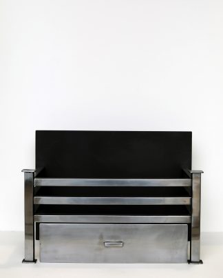 Modern Steel Firebasket